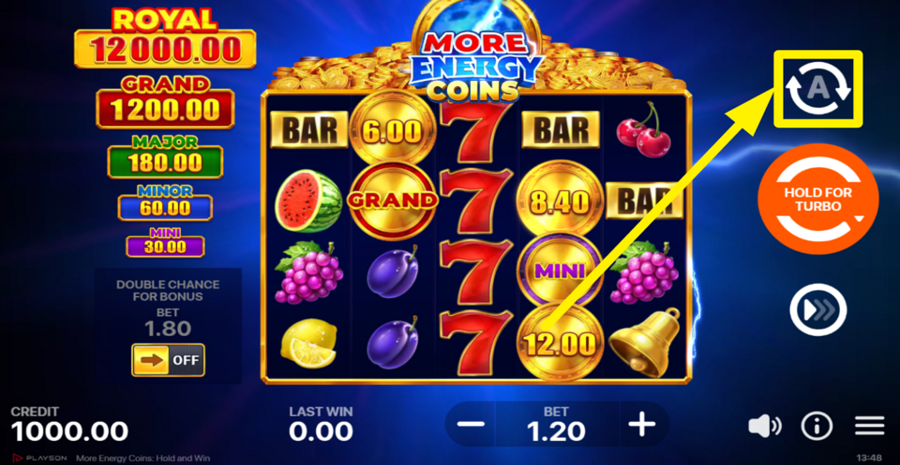 More Energy Coins Hold And Win Autoplay