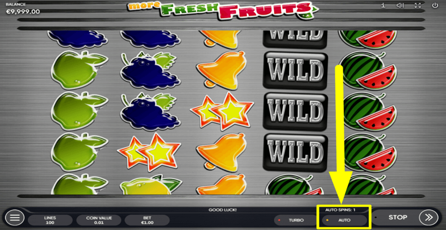 More Fresh Fruits Autoplay Feature