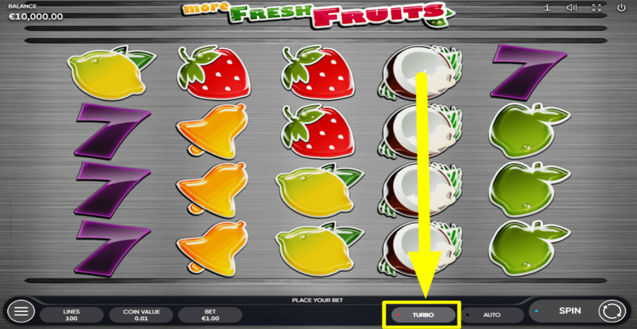 More Fresh Fruits Turbo Feature