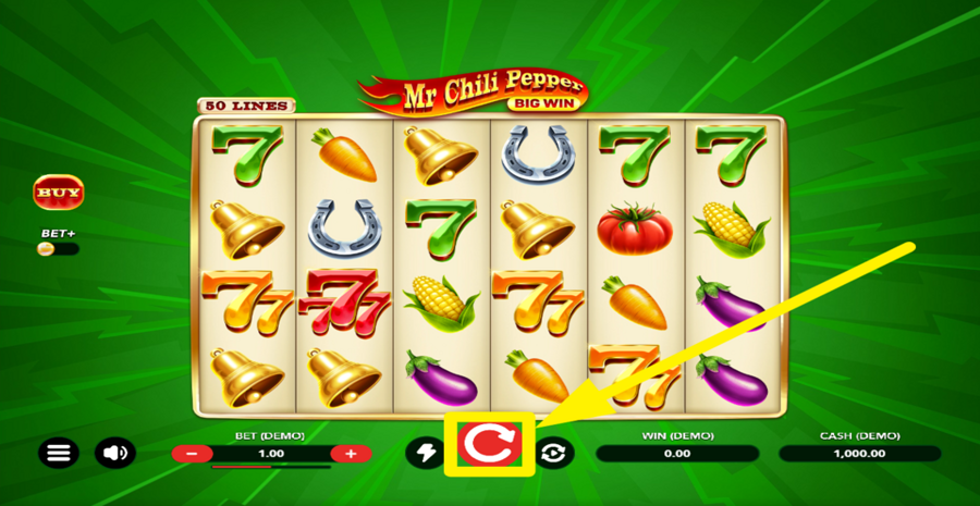 Mr Chili Pepper Spin