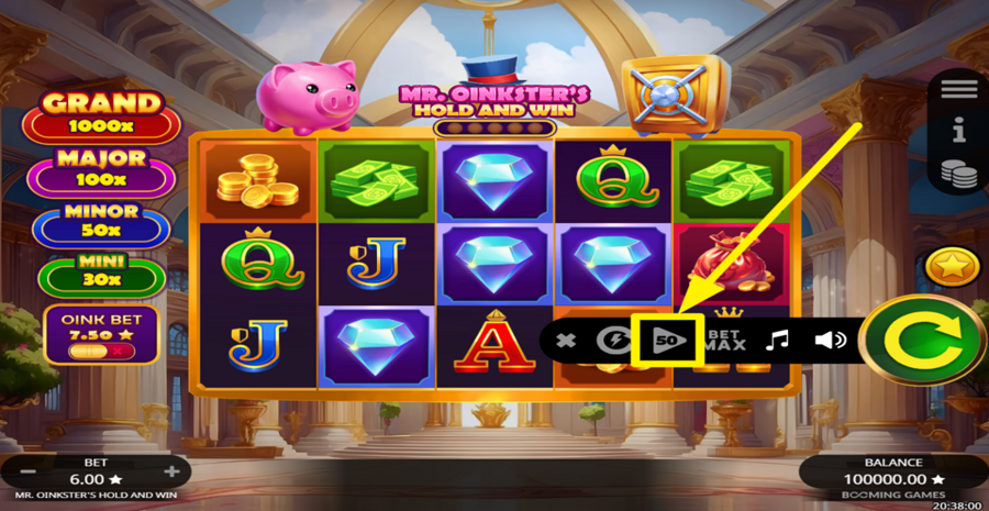 Mr Oinksters Hold And Win Autoplay