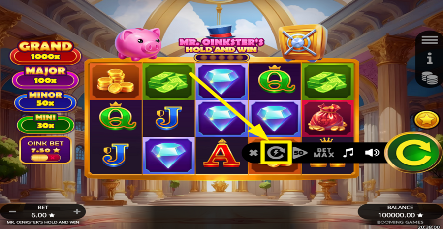 Mr Oinksters Hold And Win Turbo