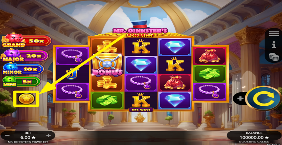 Mr Oinksters Power Hit Buy Bonus
