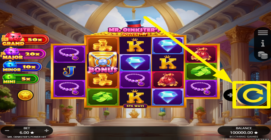 Mr Oinksters Power Hit Spin
