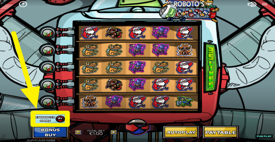 Mr Robotos Gacha Machine Enhanced Spins