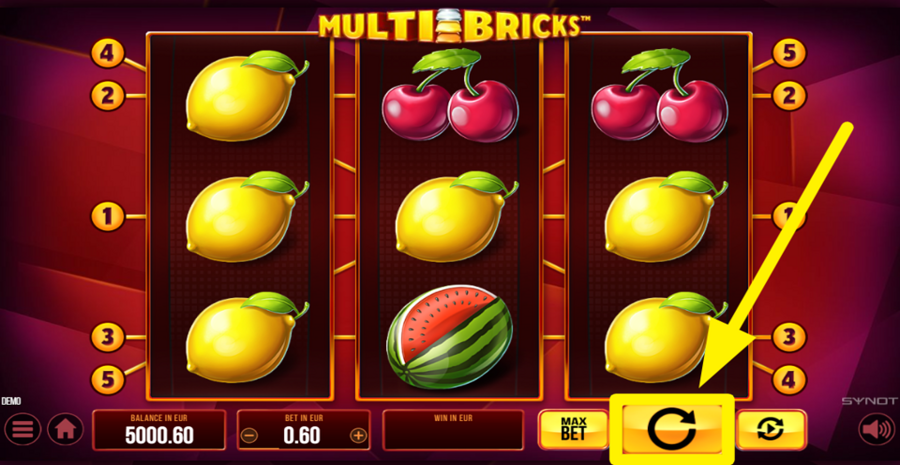 Multi Bricks Spin Button