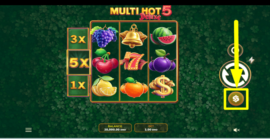 Multi Hot 5 Deluxe Bet Value