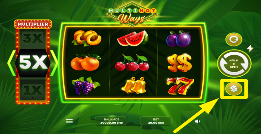 Multi Hot Ways Adjust Bet
