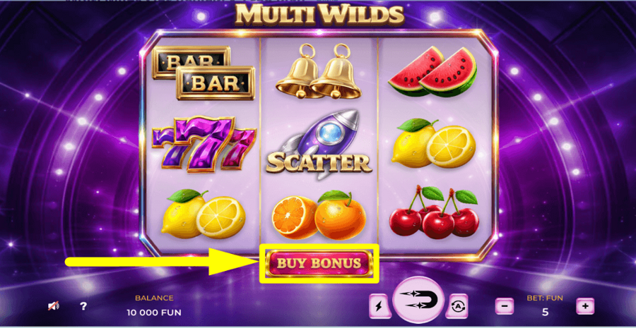 Multi Wilds Buy Feature