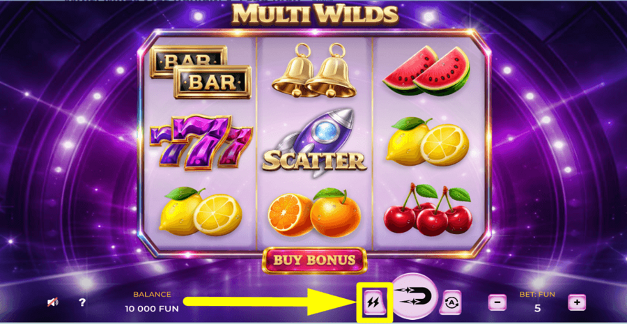 Multi Wilds Turbo Feature