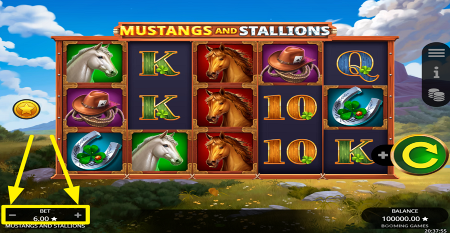 Mustangs And Stallions Adjust Bet