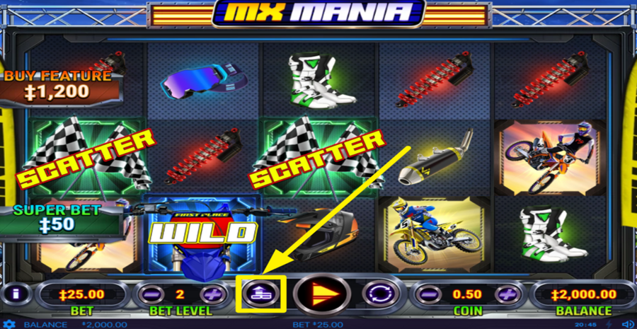 Mx Mania Max Bet