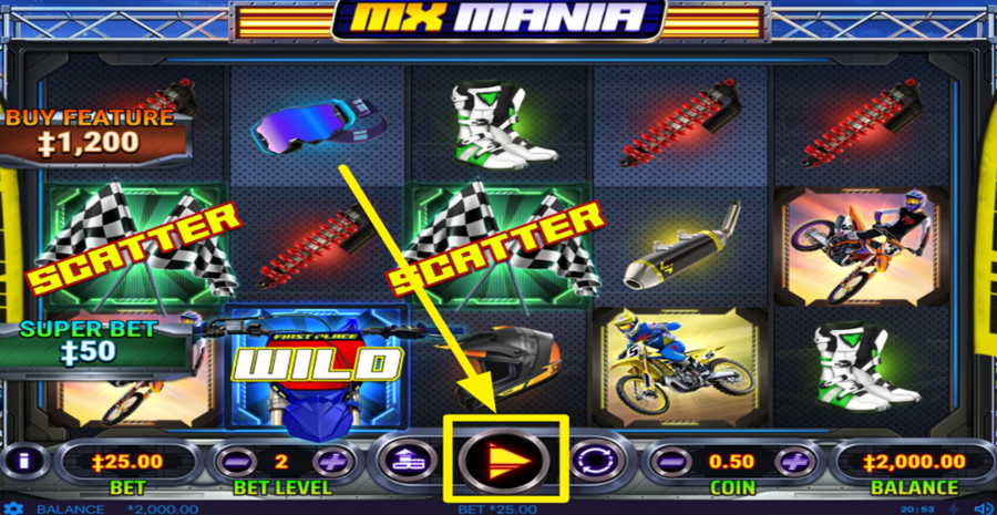 Mx Mania Spin
