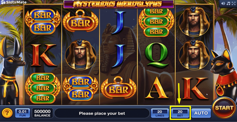 Mysterious Hieroglyphs 1