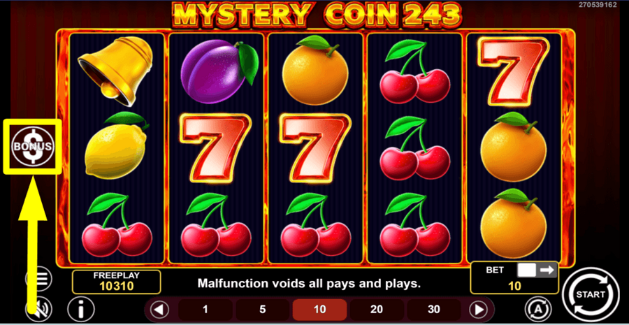 Mystery Coin 243 Buy Feature