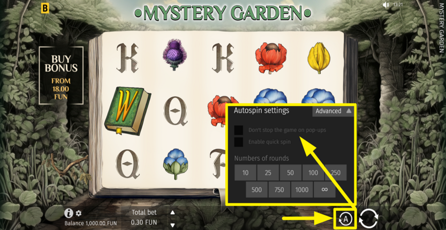 Mystery Garden Autoplay