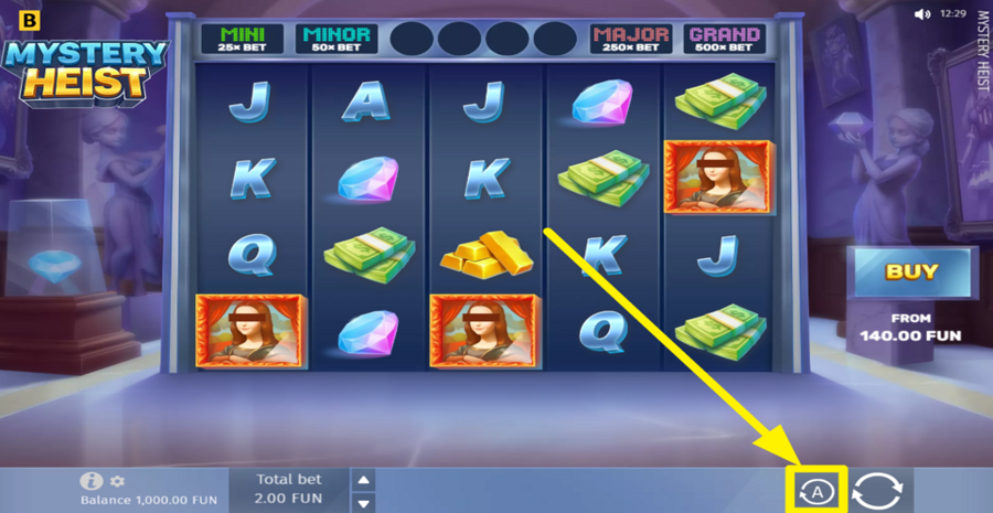 Mystery Heist Autoplay