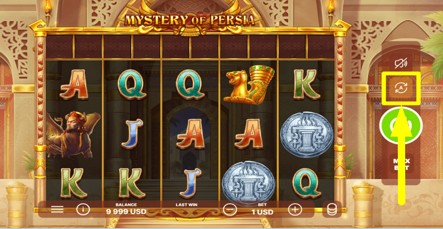 Mystery Of Persia Autoplay Feature