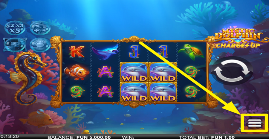 Mystic Dolphin Charge Up Autoplay