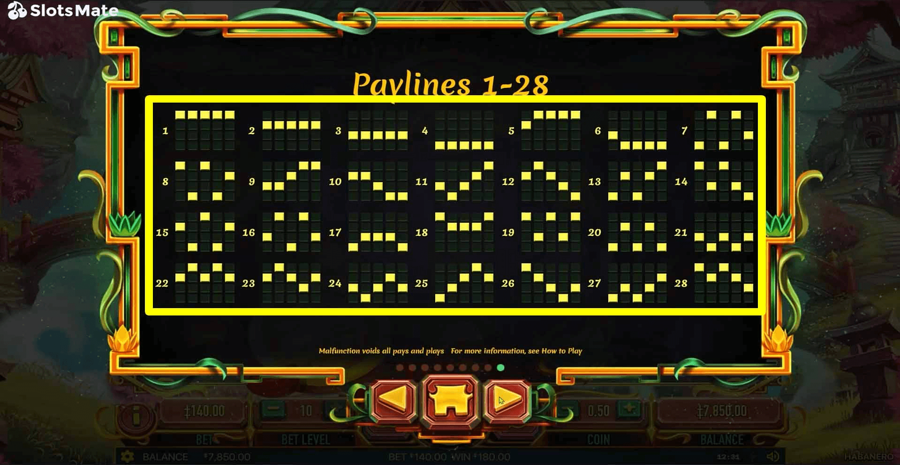 Mystic Fortune Deluxe Paylines