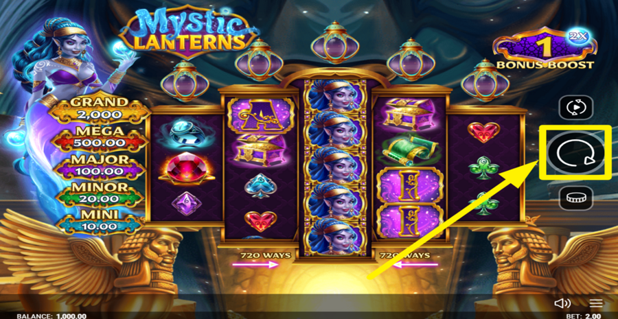 Mystic Lanterns Spin