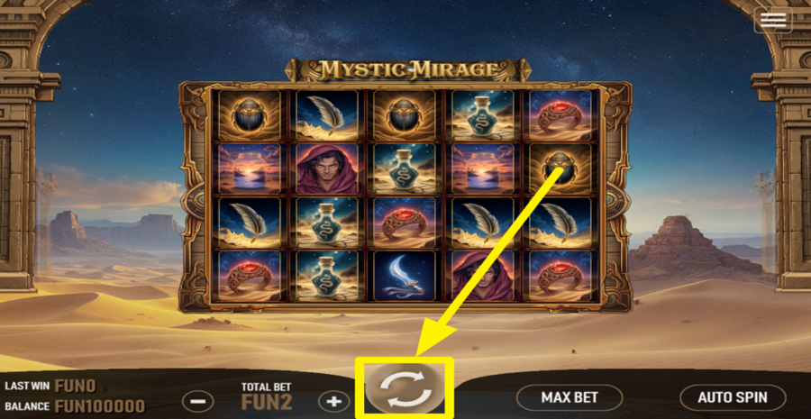 Mystic Mirage Spin