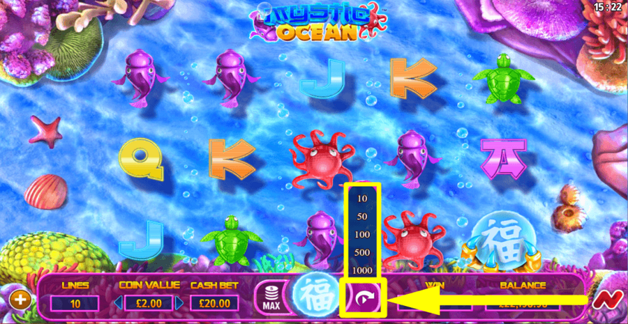 Mystic Ocean Autoplay Feature