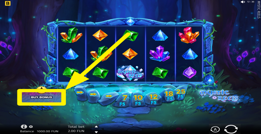 Mystic Reels Buy Bonus