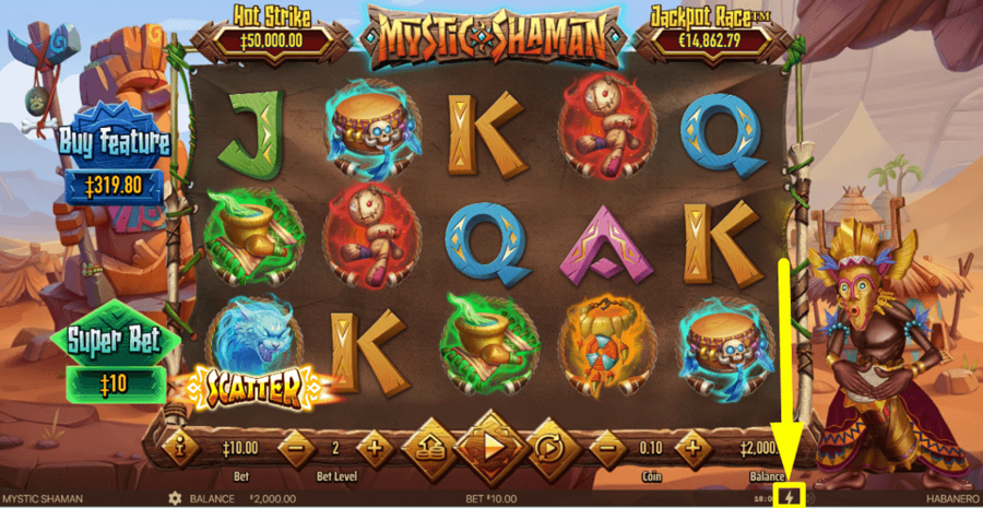 Mystic Shaman Turbo Feature