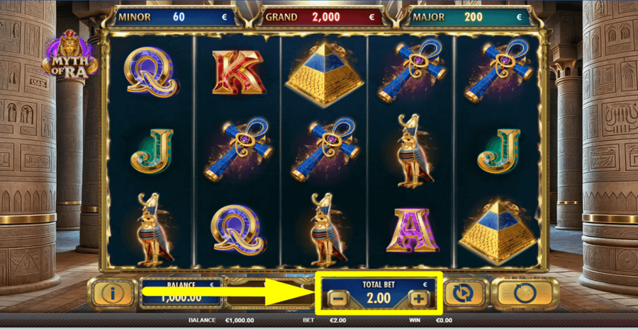 Myth Of Ra Bet Value
