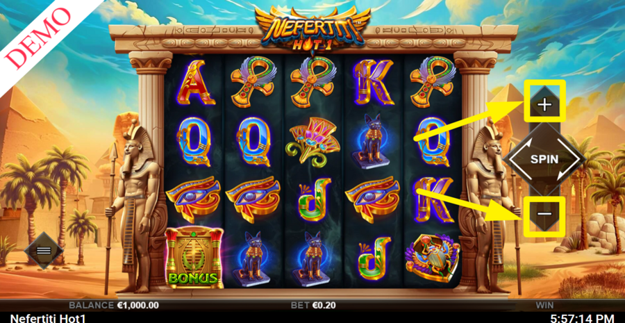 Nefertiti Hot 1 Adjuist Bet