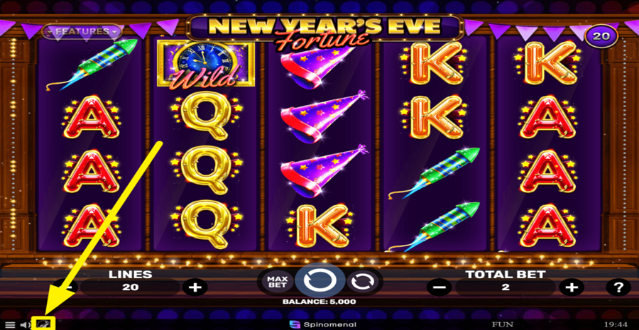 New Years Eve Fortune Turbo