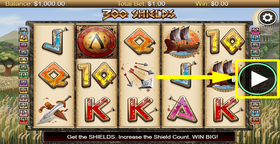 Nextgen Gaming 300 Shields Play Button