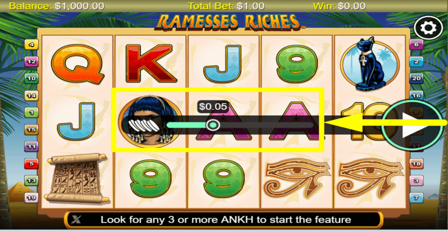 NextGen Gaming Ramesses Riches Slot Review, Bonuses & Free Play (95.425 ...