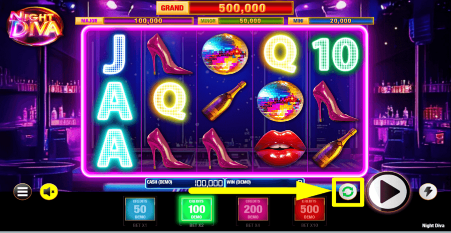 Night Diva Autoplay Feature