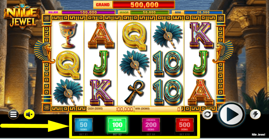 Nile Jewel Bet Value