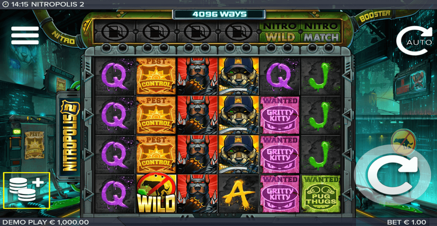 Nitropolis 2 Bet Select