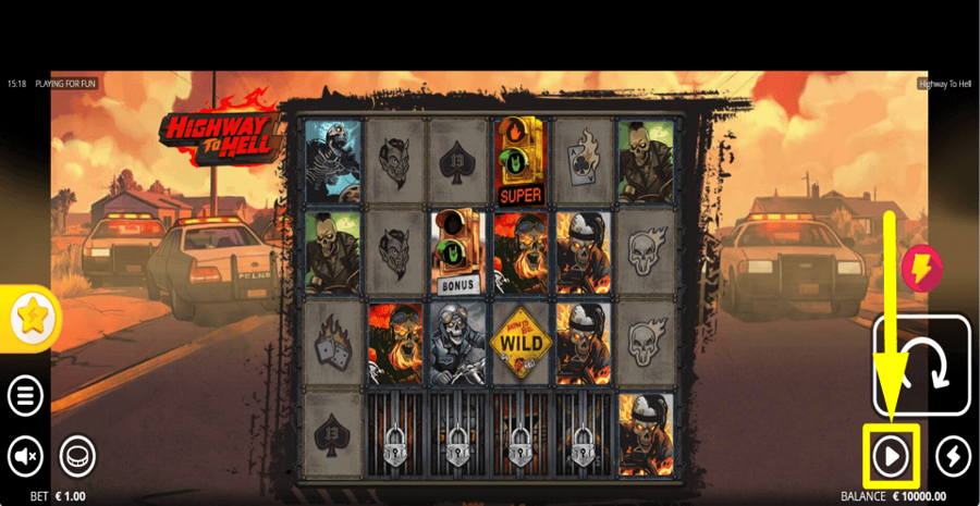 Nolimit City Highway To Hell Autoplay Feature