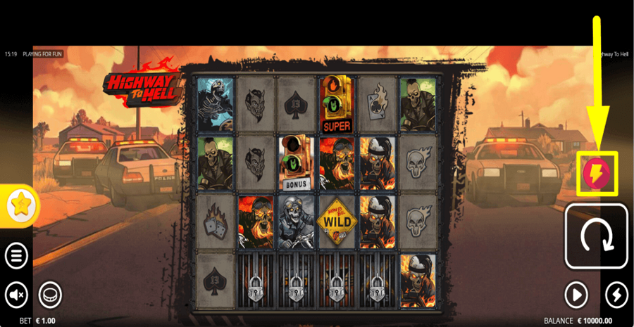 Nolimit City Highway To Hell Buy Feature