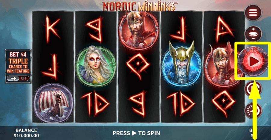 Nordic Winnings Play Button