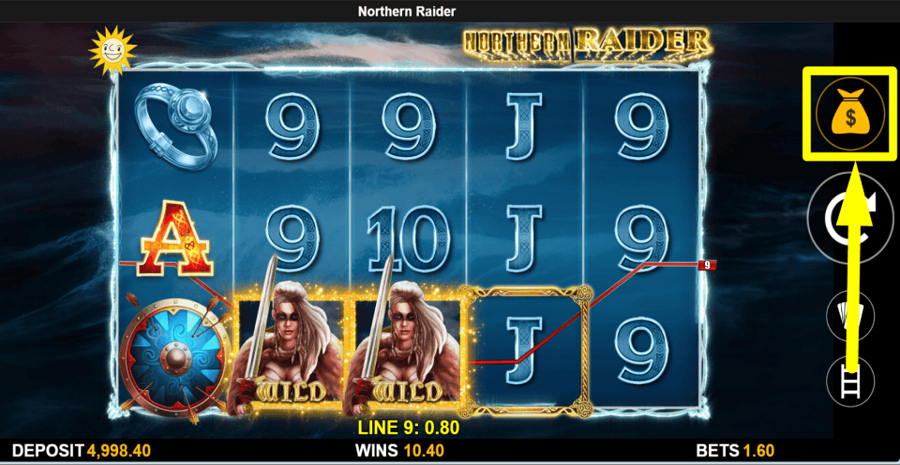 Northern Raider Collect Button