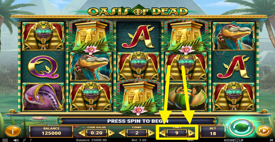 Oasis Of Dead Adjust Lines