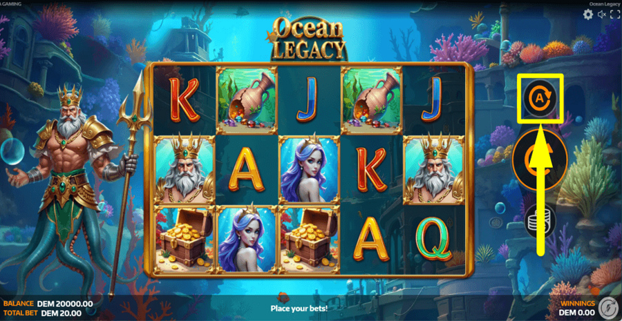 Ocean Legacy Autoplay Feature