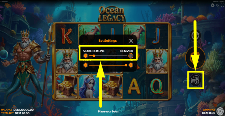 Ocean Legacy Bet Value