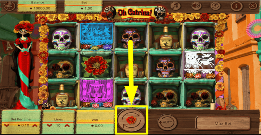 Oh Catrina Play Button