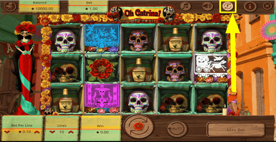 Oh Catrina Quick Spin Feature