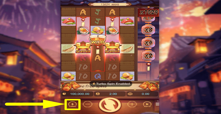 Oishi Delights Turbo Feature