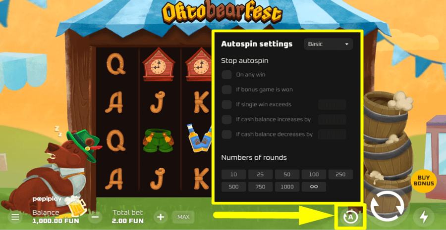 Oktobearfest Autoplay Feature