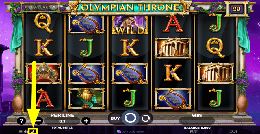 Olympian Throne Turbo Feature