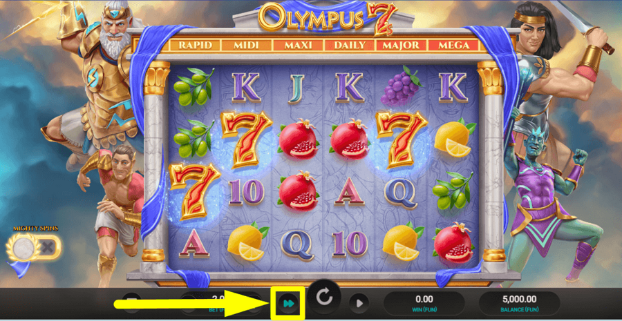 Olympus 7s Dream Drop Turbo Feature